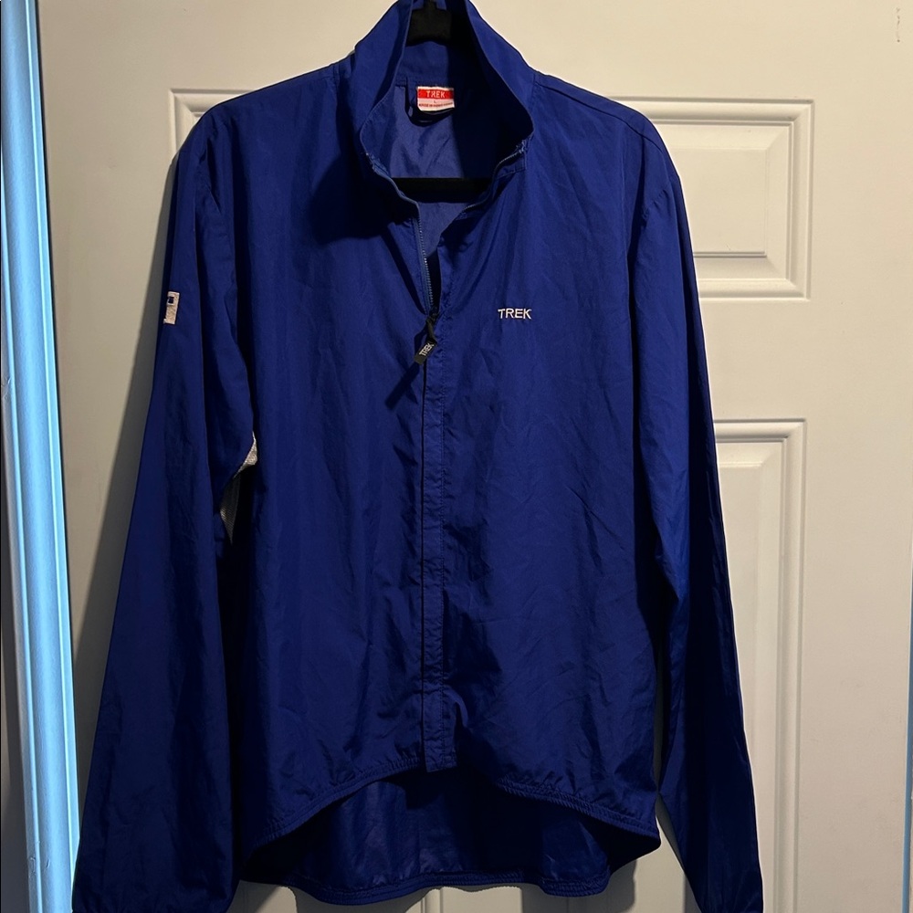 Trek Men's Blue Windbreaker Jacket